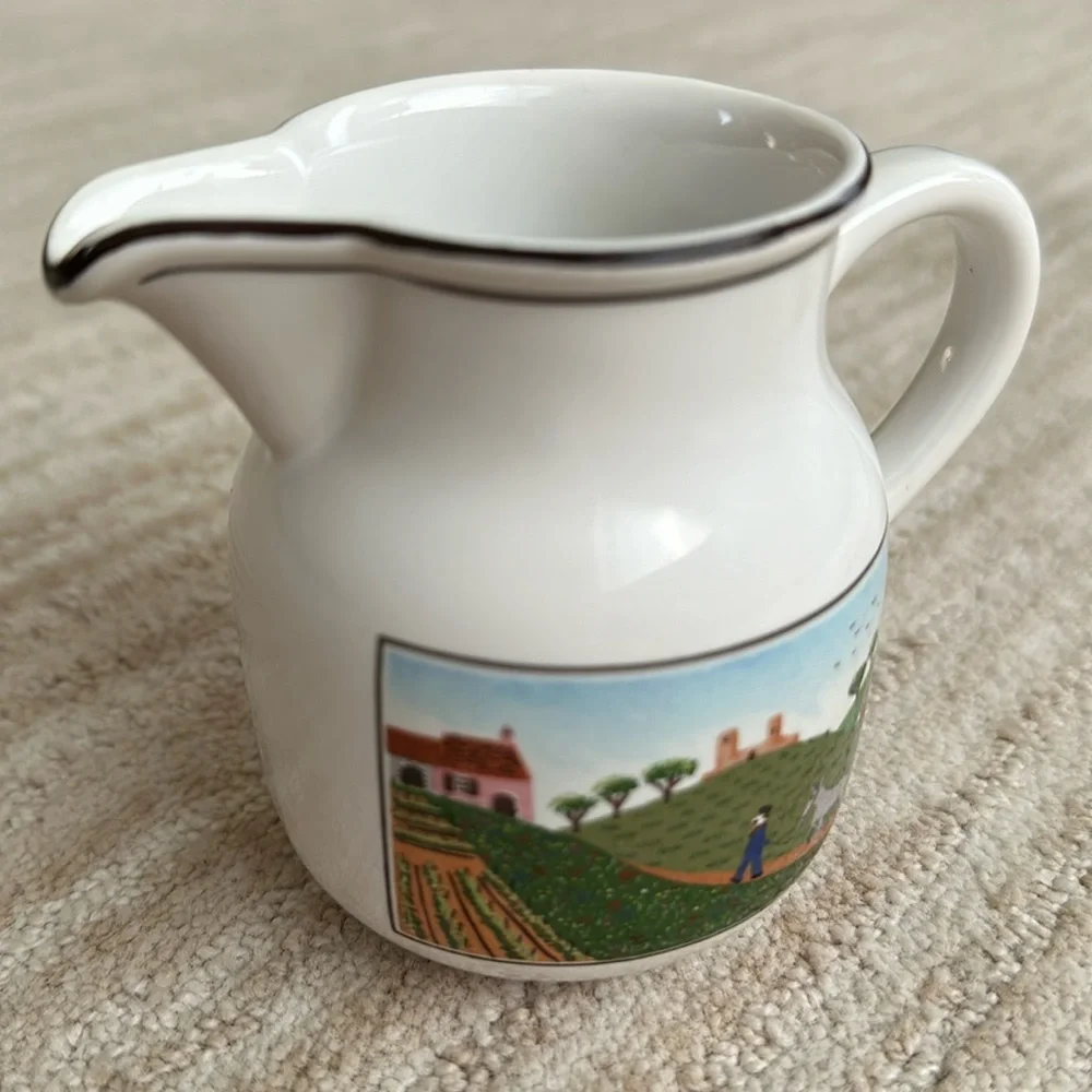 Villeroy & Boch Creamer NAIF DESIGN Folk Art Luxembourg Germany